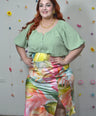 Falda En Satin