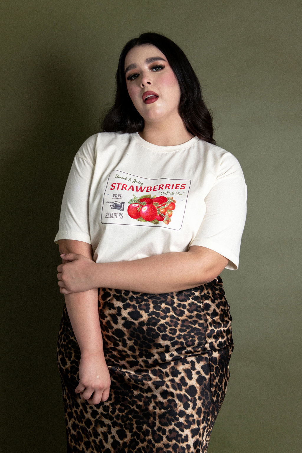 Camiseta Estampada Strawberries