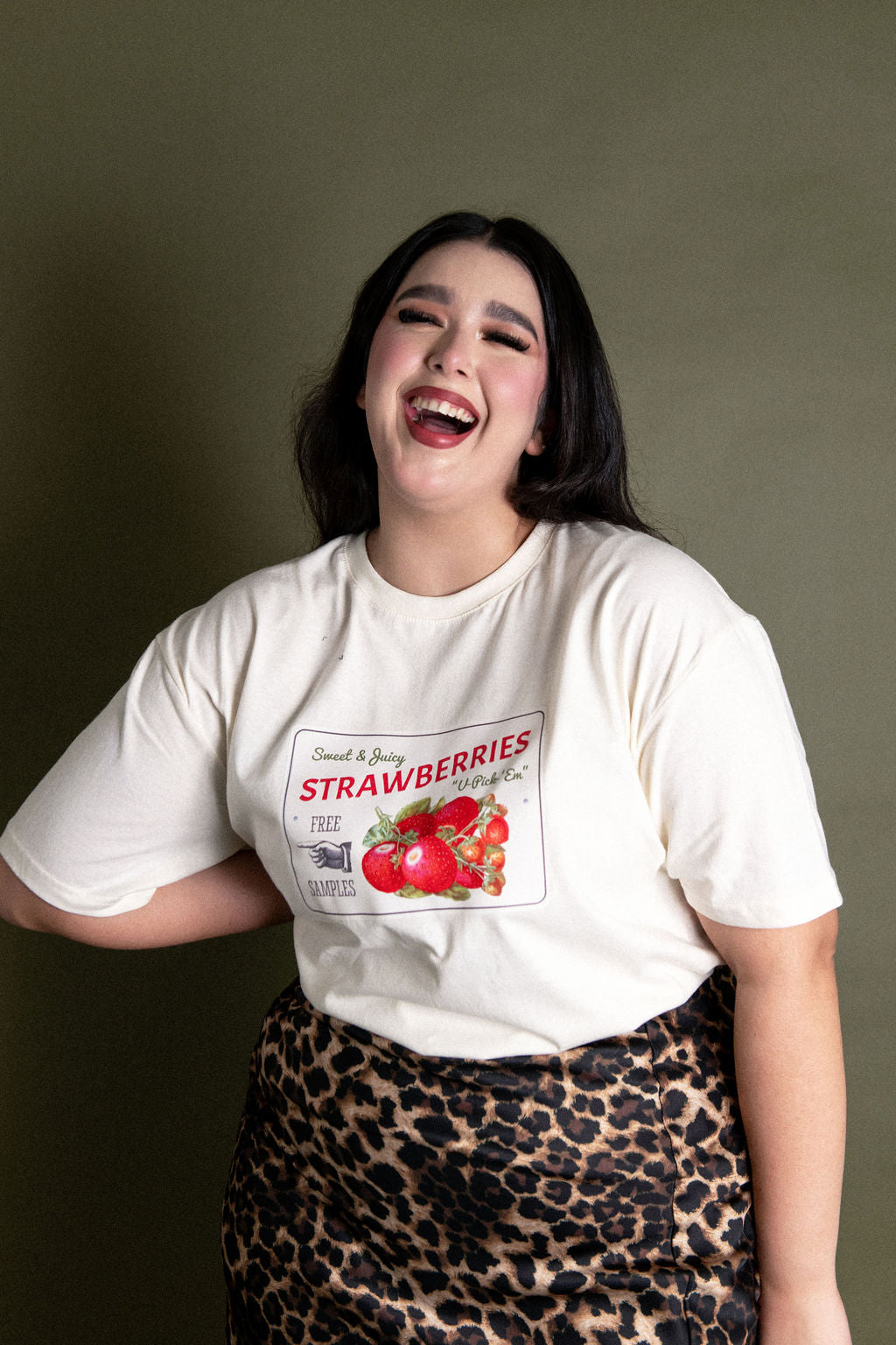 Camiseta Estampada Strawberries