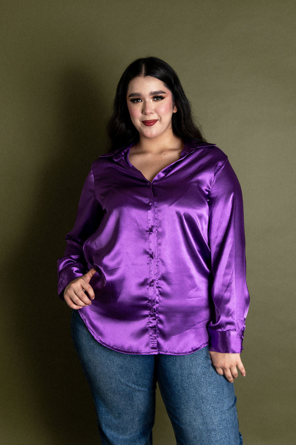 Blusa Samisera en Satin