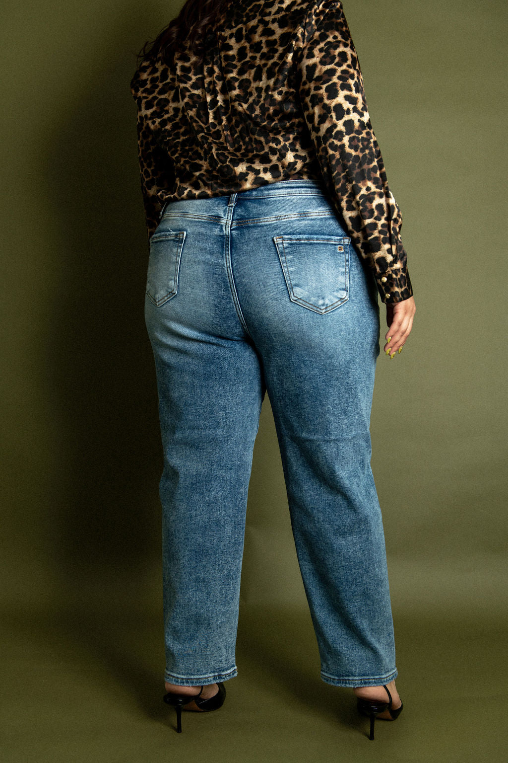 Jeans Corte Mom Fit