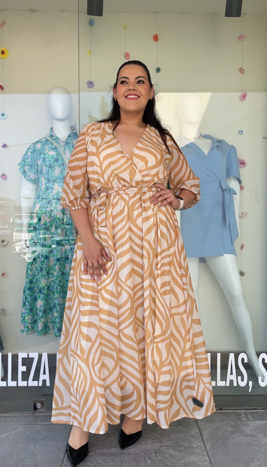Vestido Con Lazo
