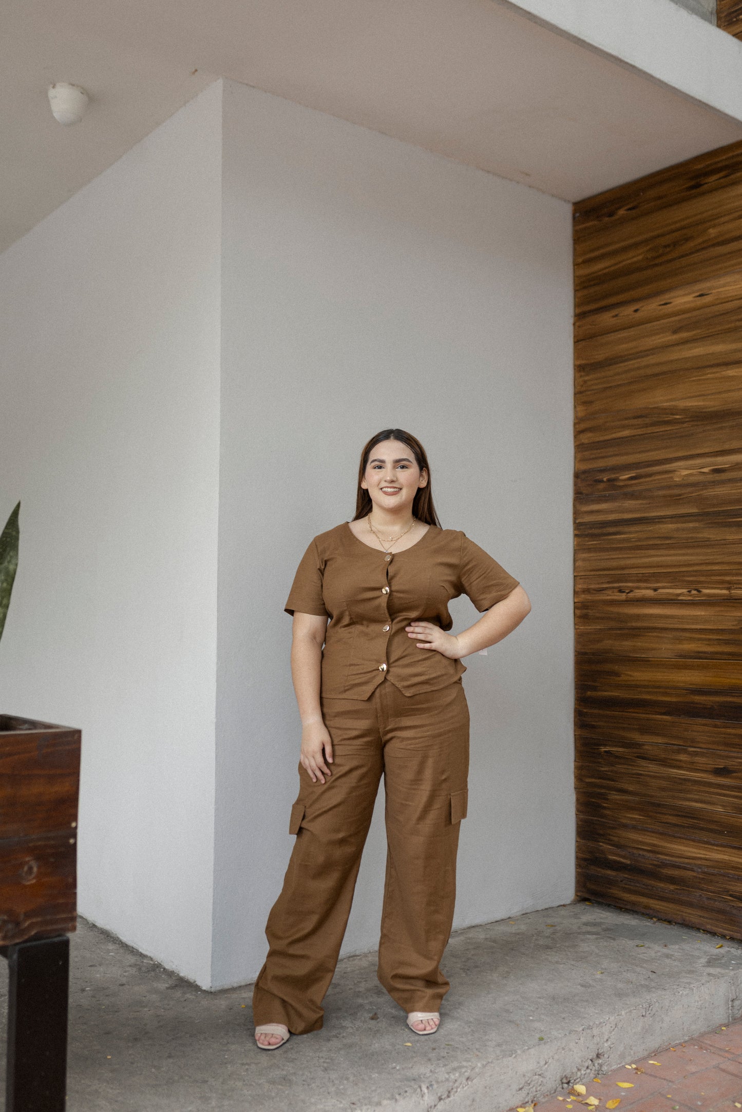 Set De Blusa Manga corta  y Pantalón