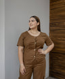 Set De Blusa Manga corta  y Pantalón