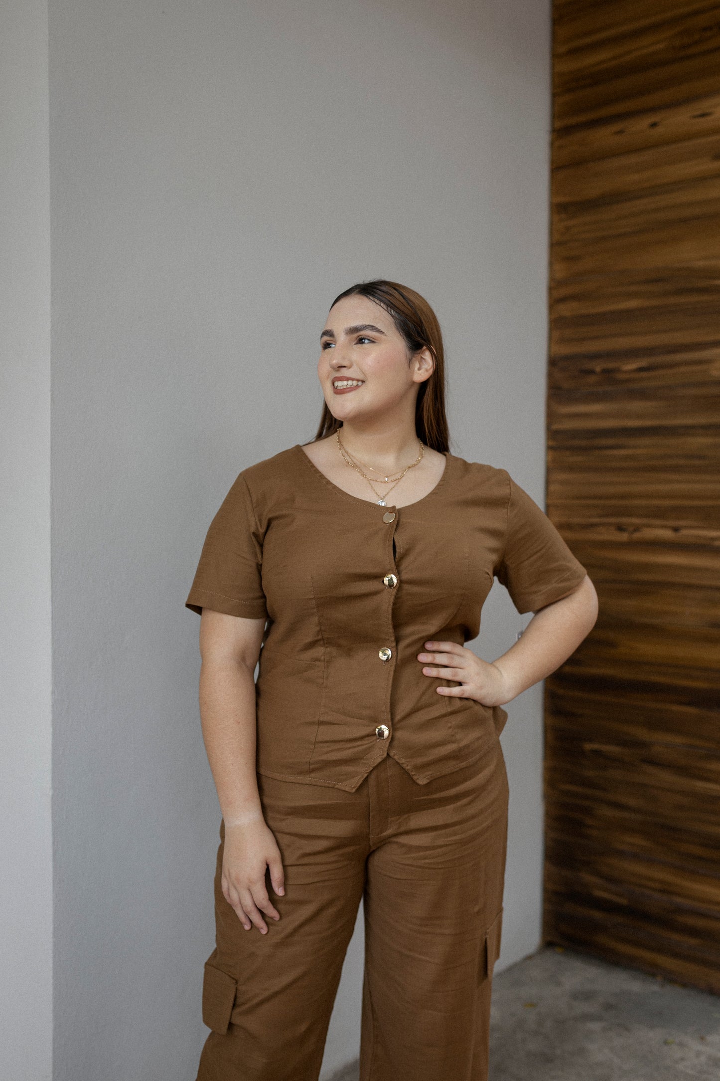 Set De Blusa Manga corta  y Pantalón