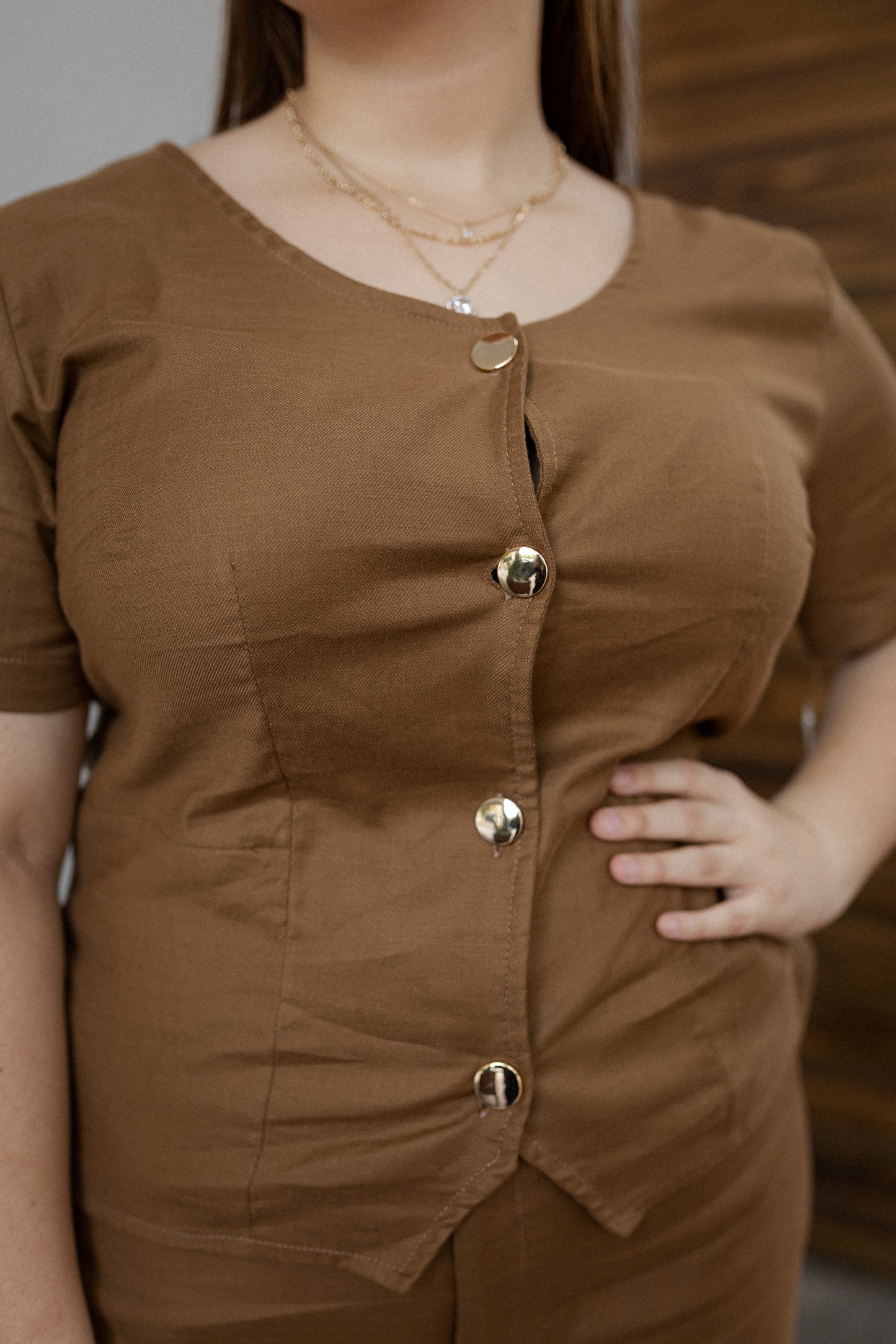 Set De Blusa Manga corta  y Pantalón