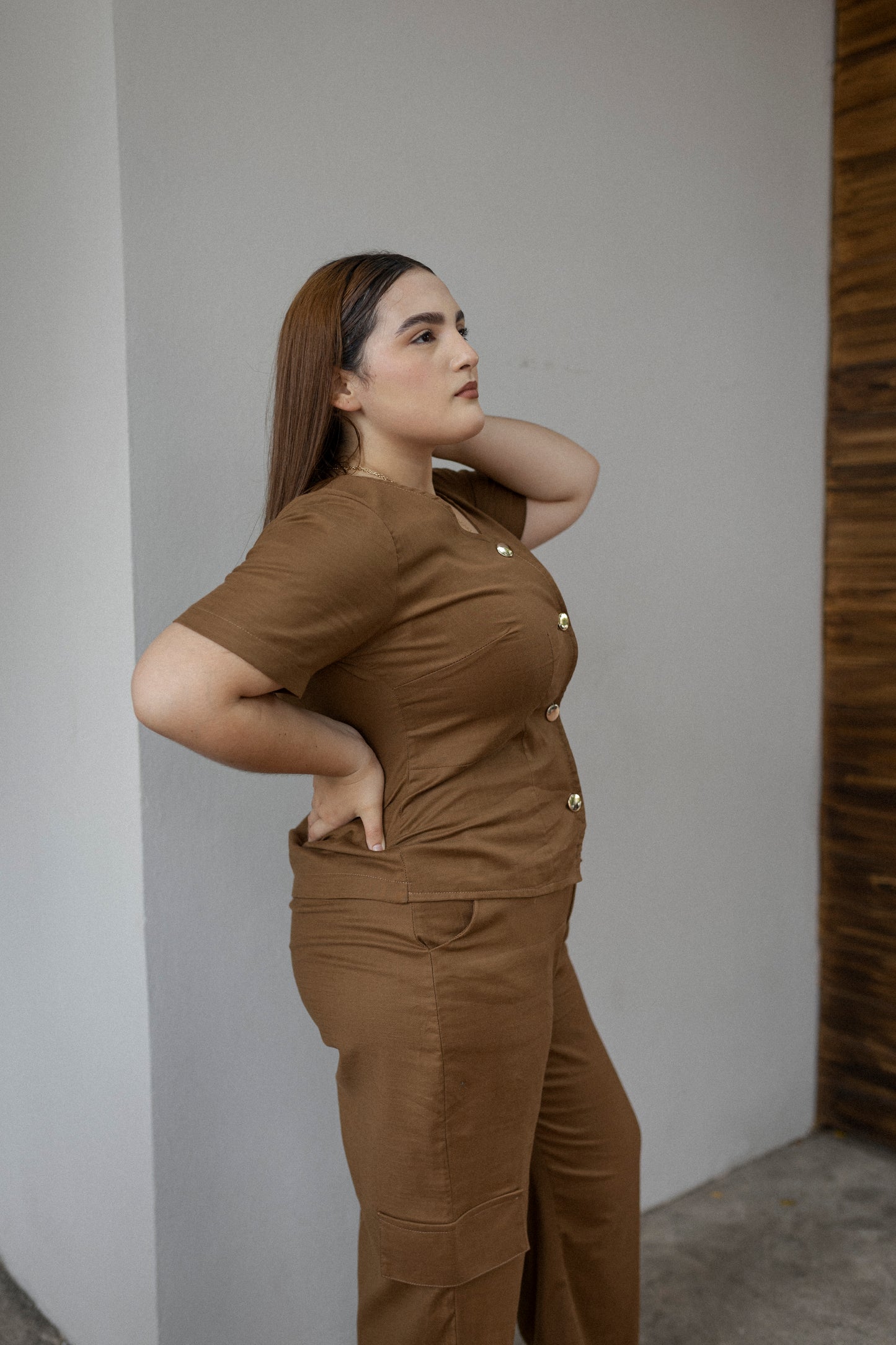 Set De Blusa Manga corta  y Pantalón