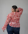 Blusa camisera Estampada