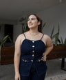 Set de Pantalon y Chaleco Mezclilla