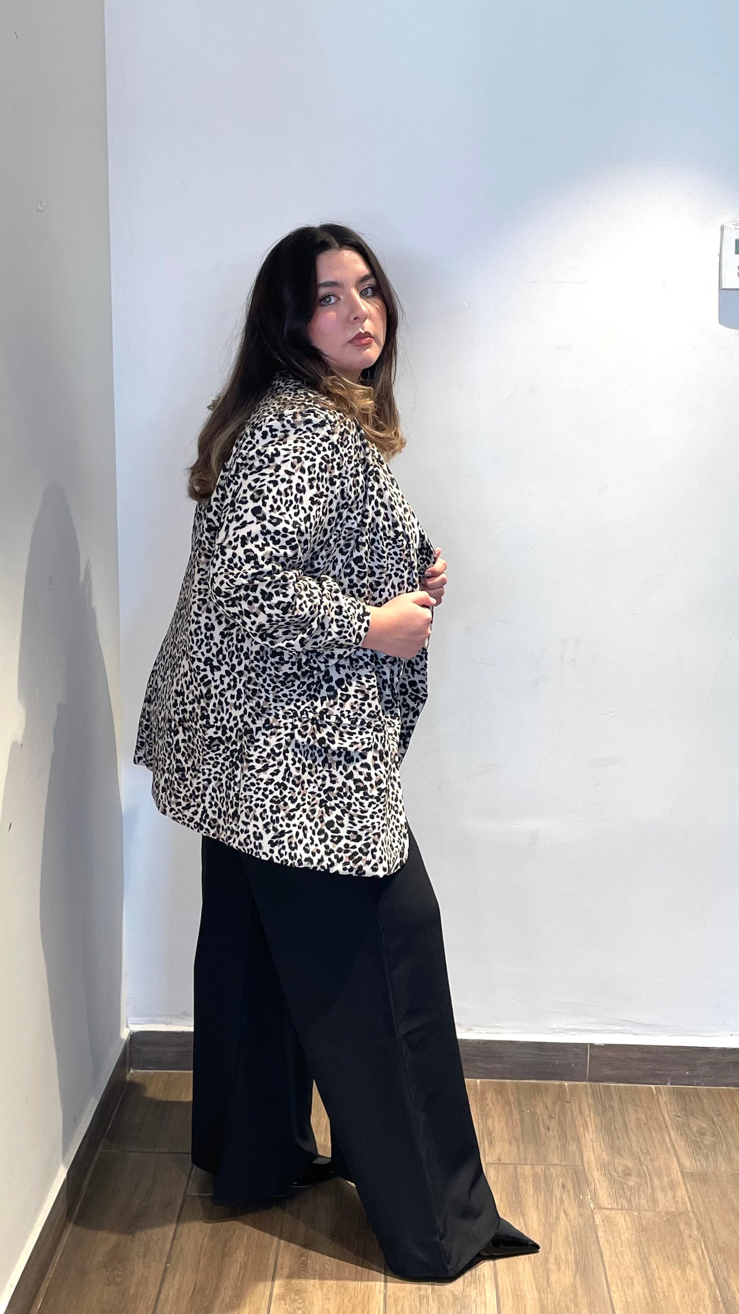 Blazer Animal Print