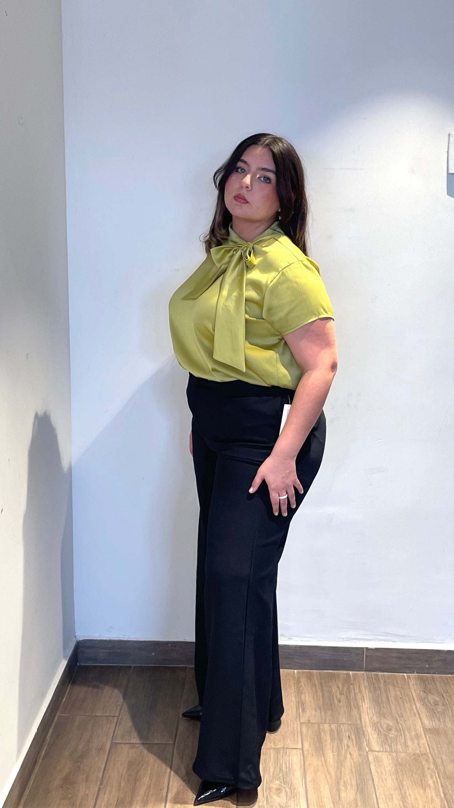 Blusa Moda Con Corbata