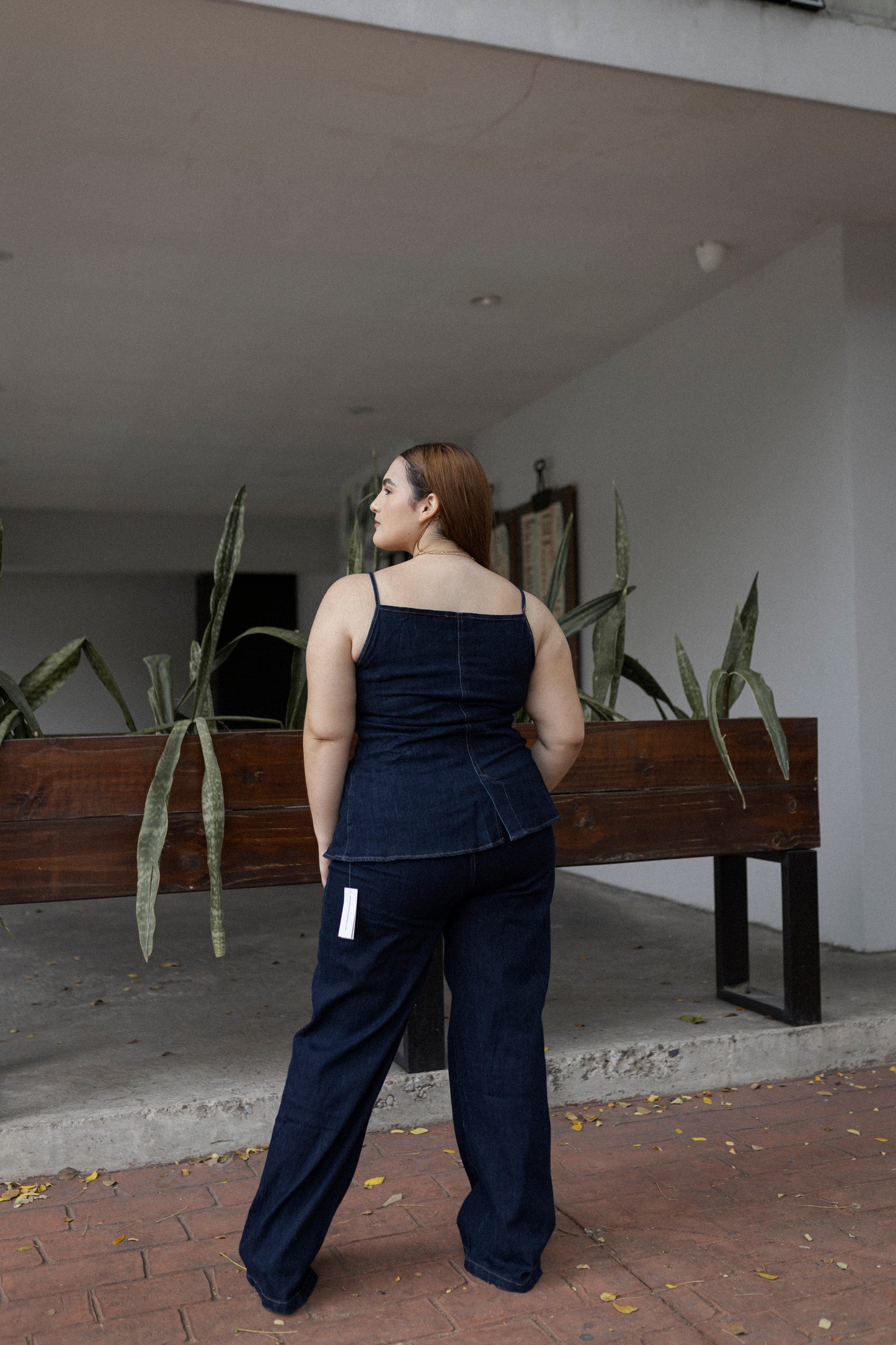 Set de Pantalon y Chaleco Mezclilla
