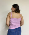 Blusa moda tipo corset