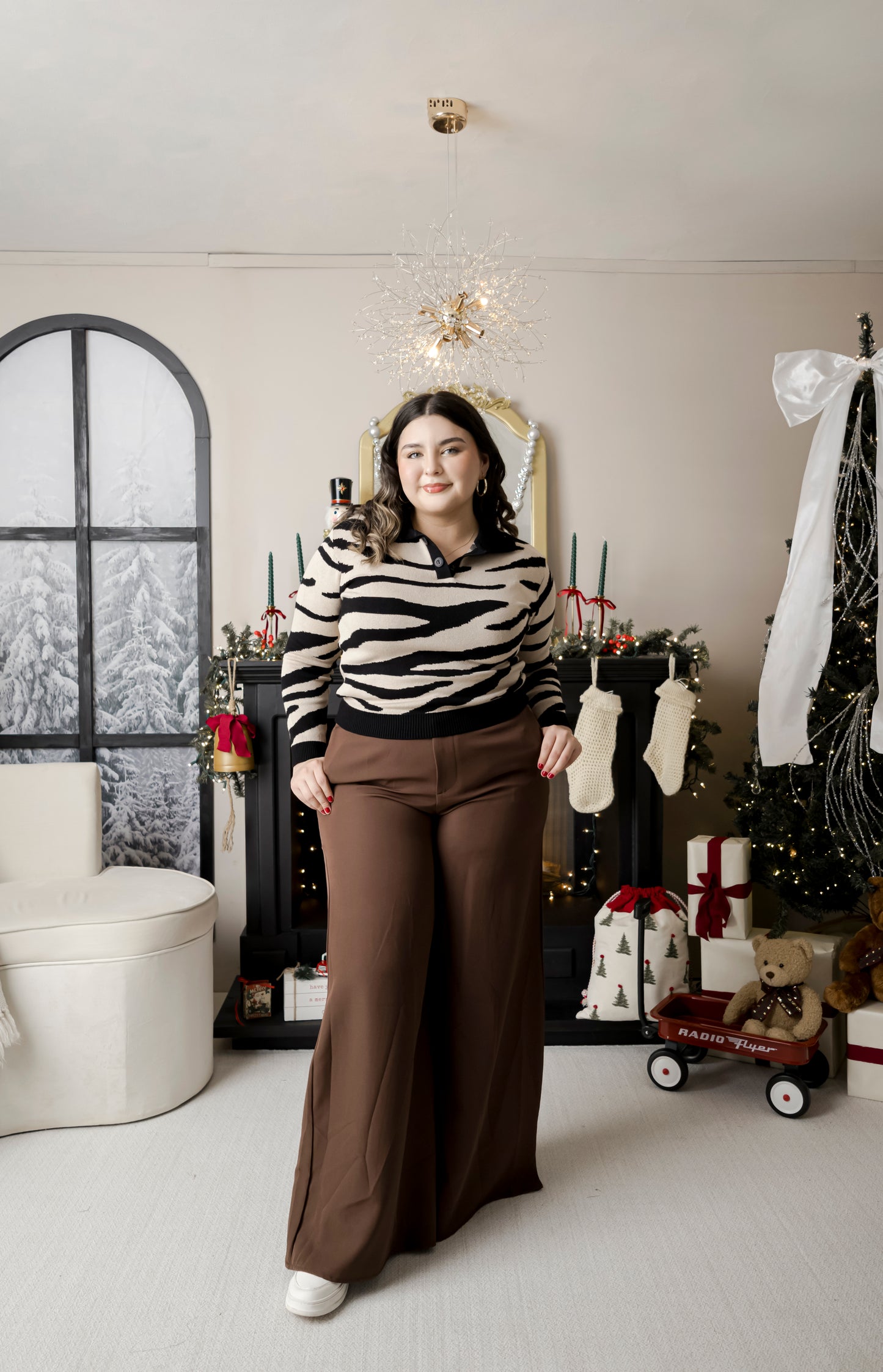 Suéter Tejido Estampado