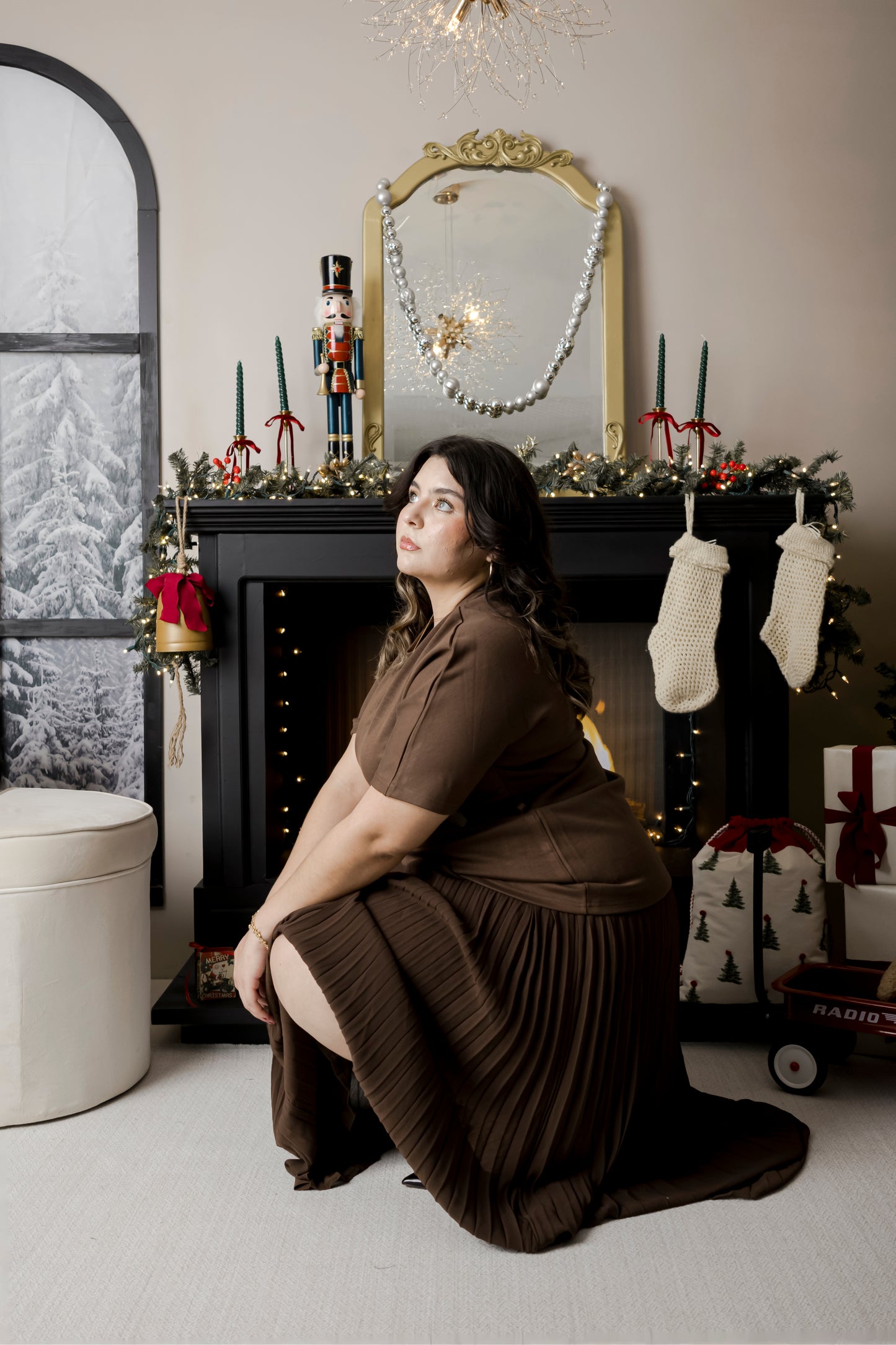 Maxi vestido Con Cinto