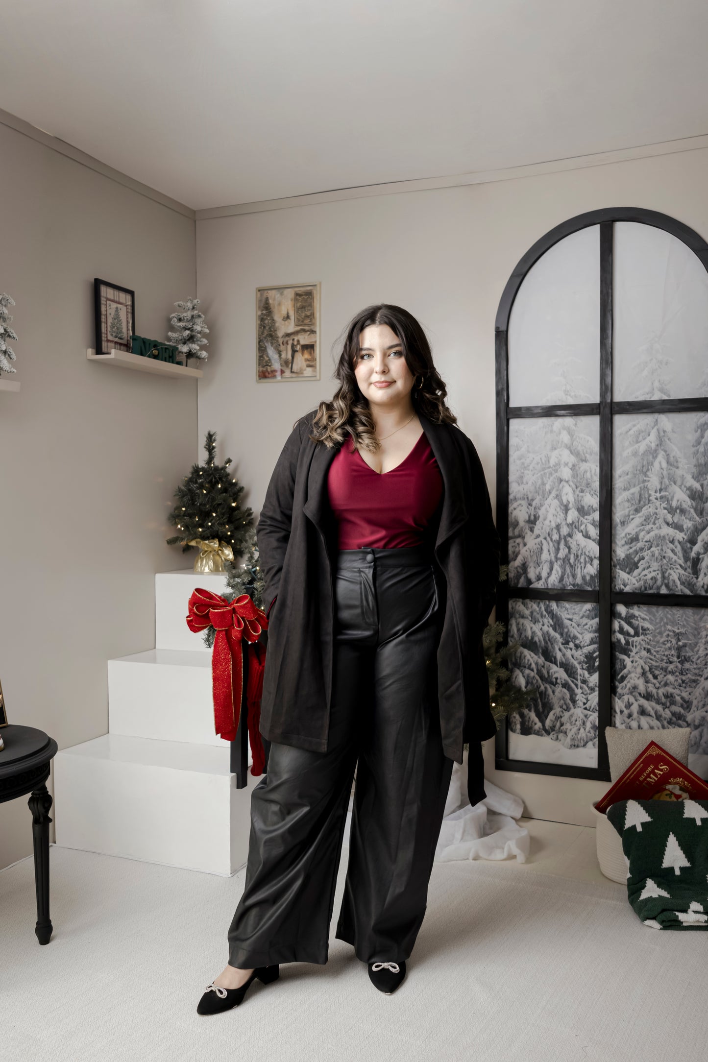 Abrigo gabardina con lazo