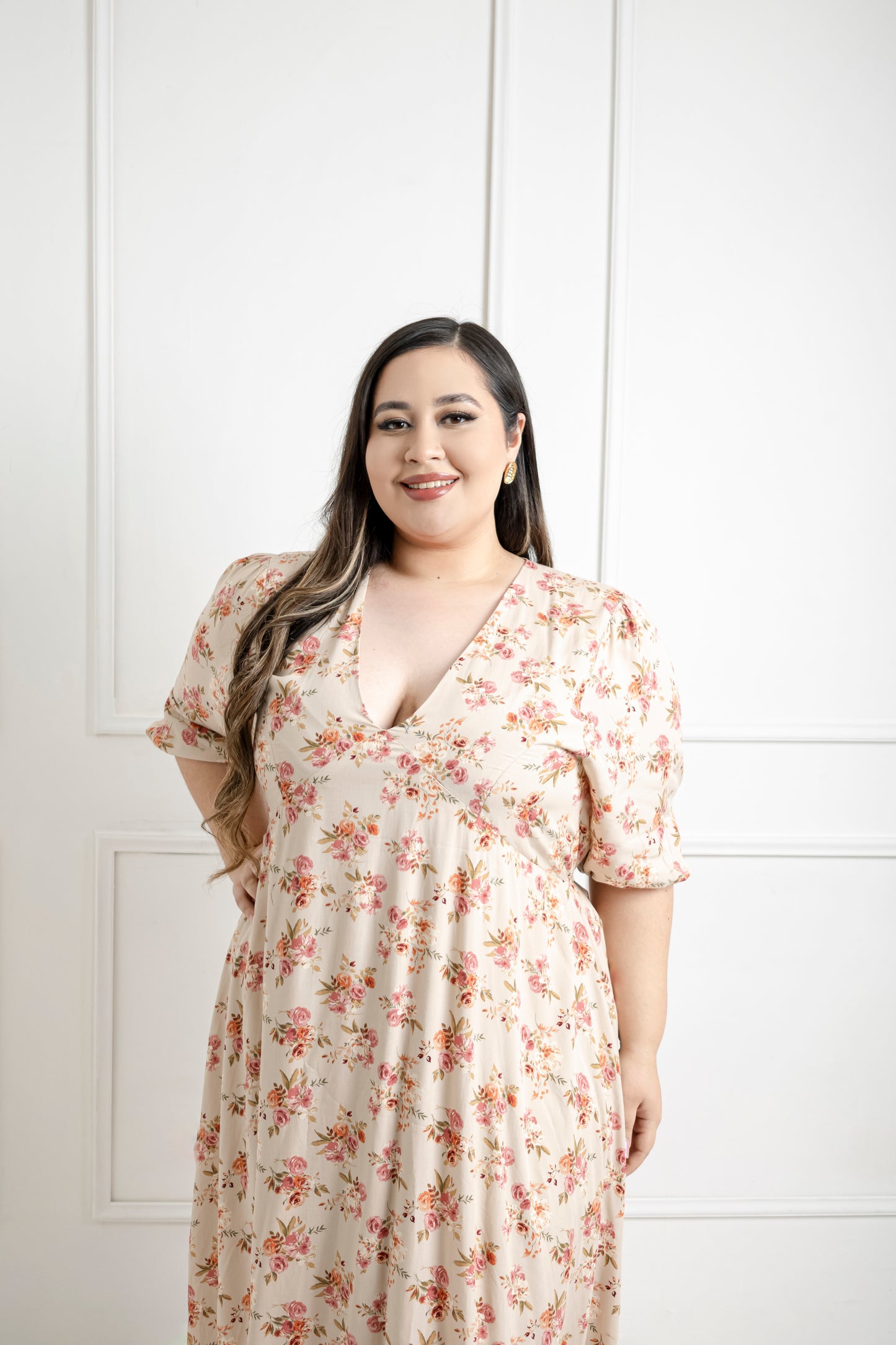 Vestido Estampado Largp