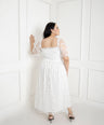 Vestido Midi Encaje