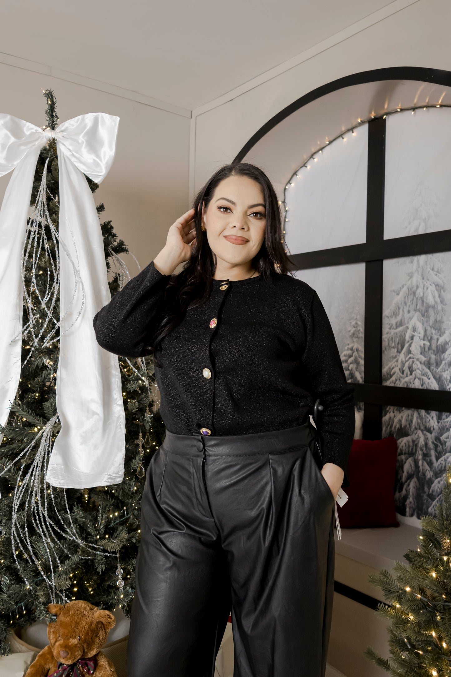 Saco Con Aplicaciones De Botones