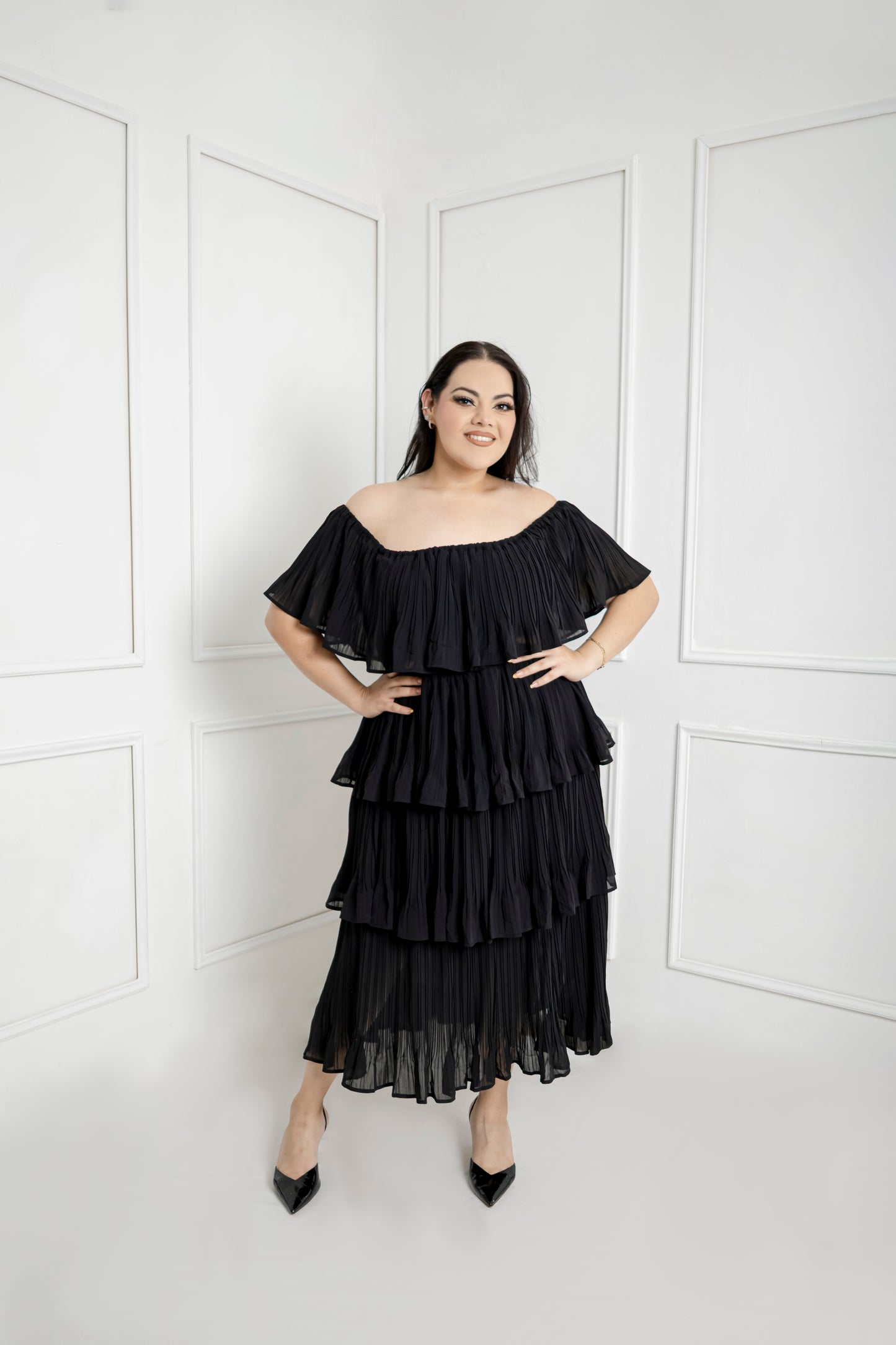 Vestido Midi Olanes