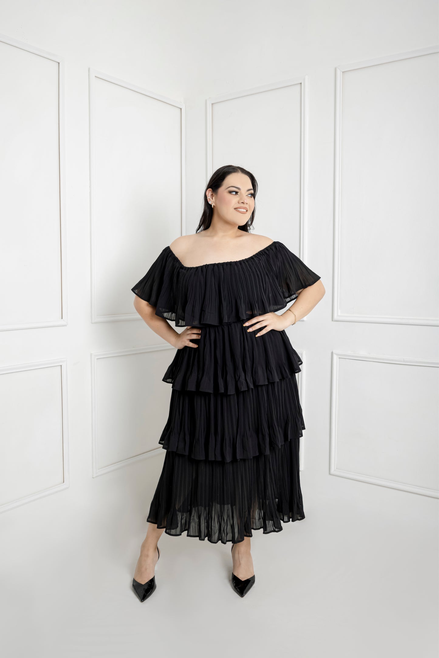 Vestido Midi Olanes
