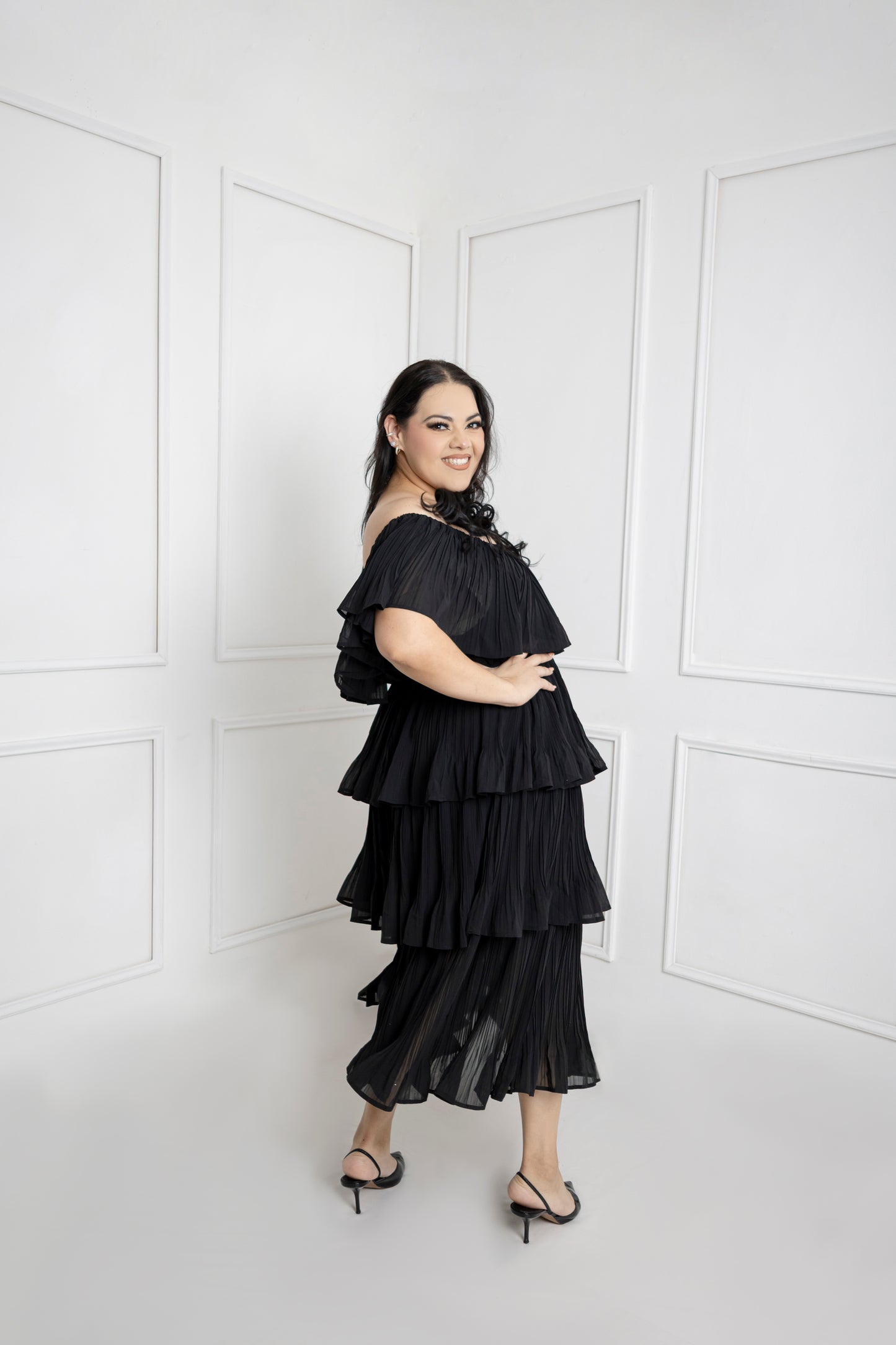 Vestido Midi Olanes