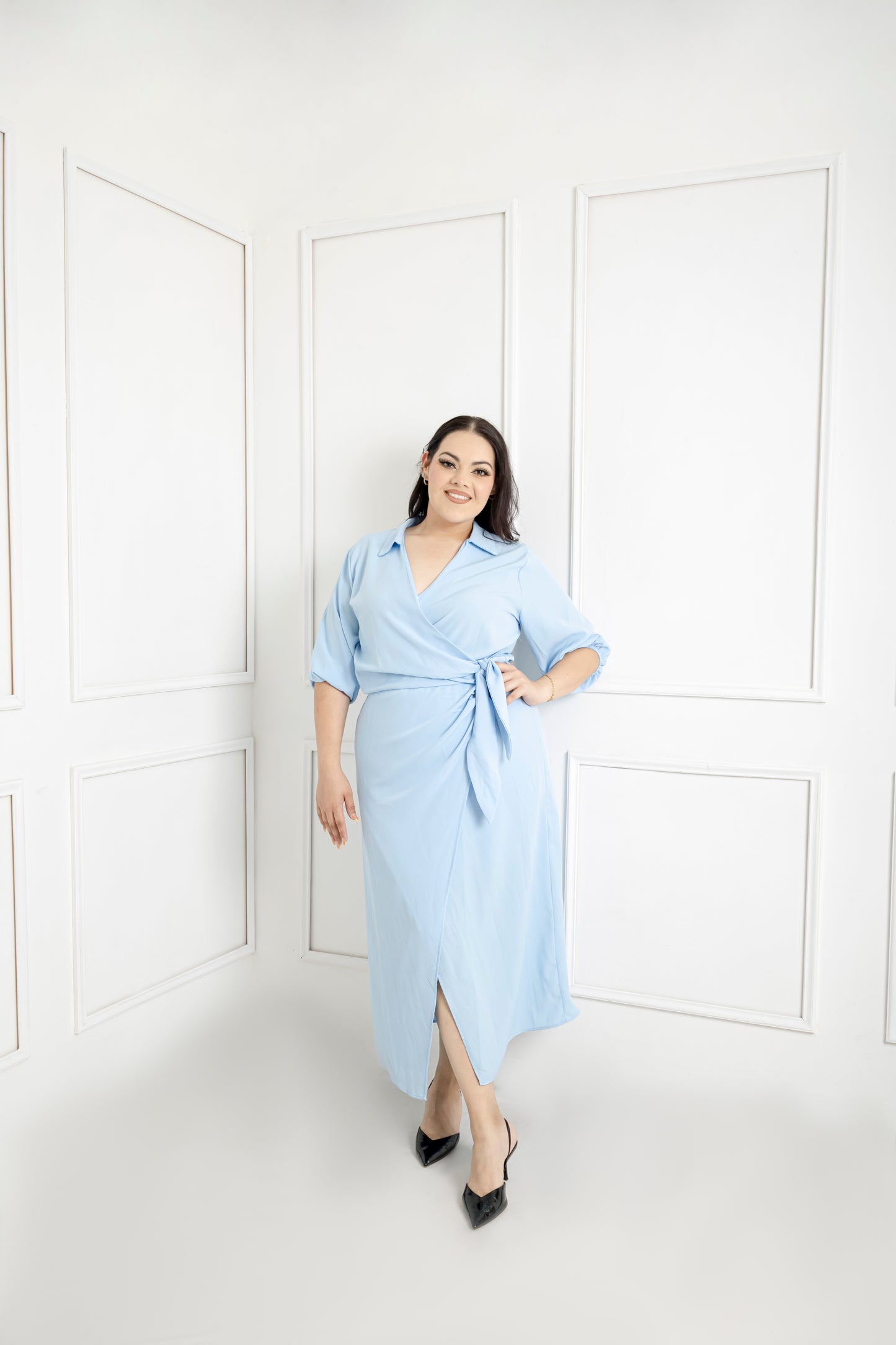 Vestido Con Lazo