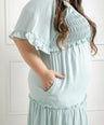 Vestido Con Olan