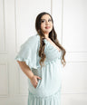 Vestido Con Olan