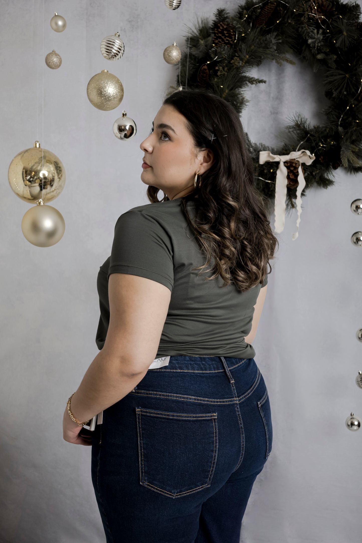 Blusa Básica Largo Perfecto Cuello Redondo