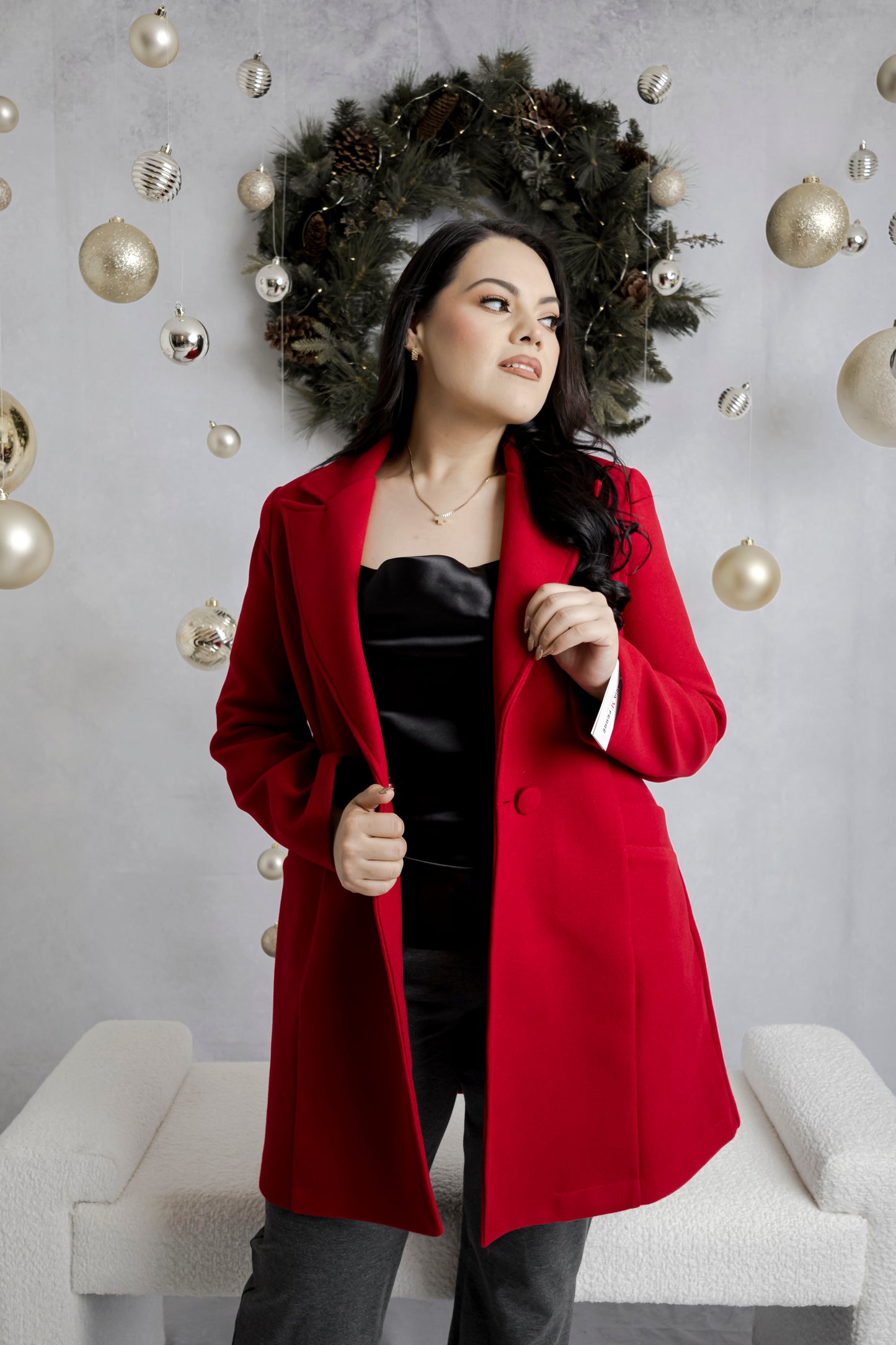 Abrigo Gabardina Con Bolsas