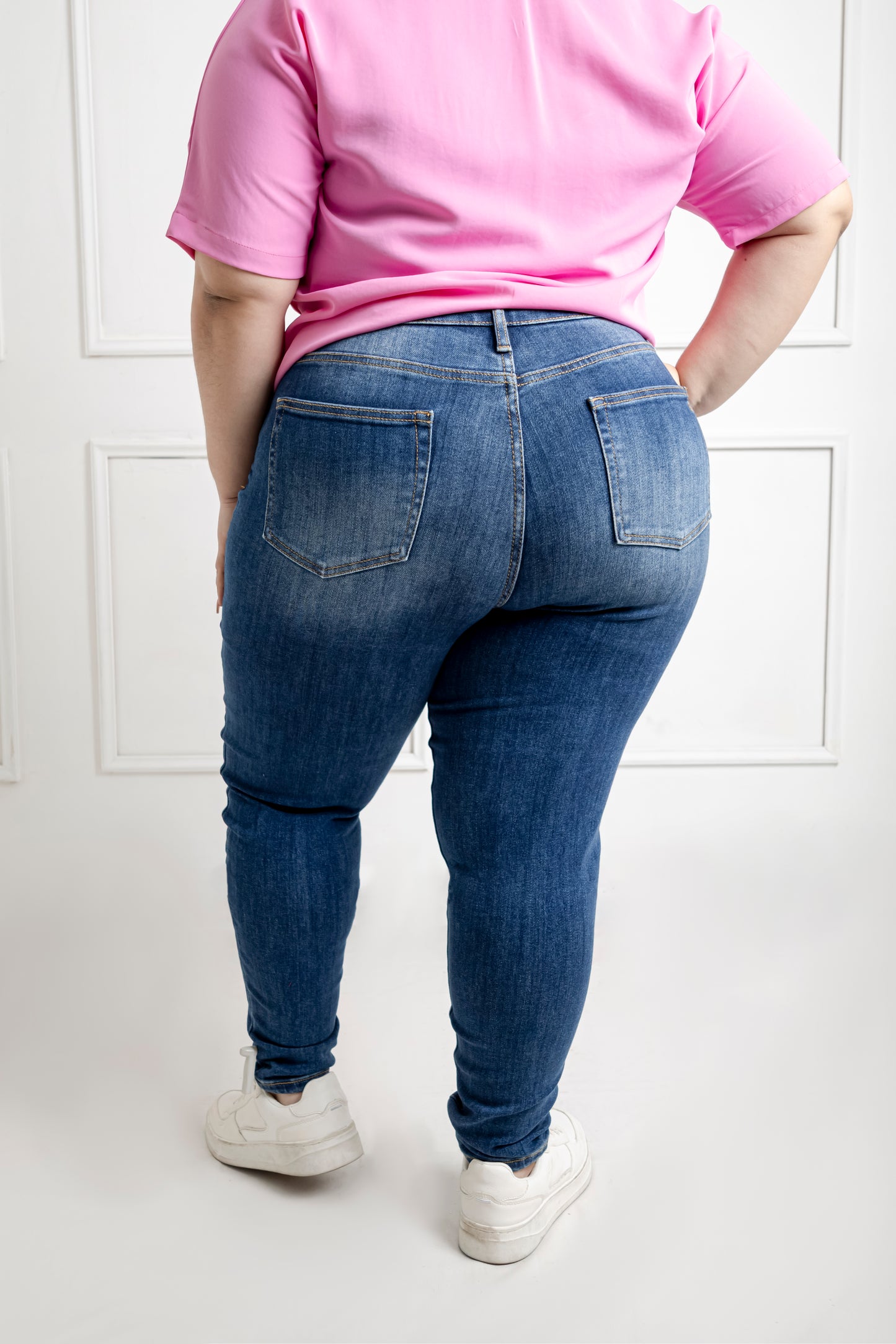 Jeans Skinny Deslavado