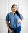 Blusa Mezclilla