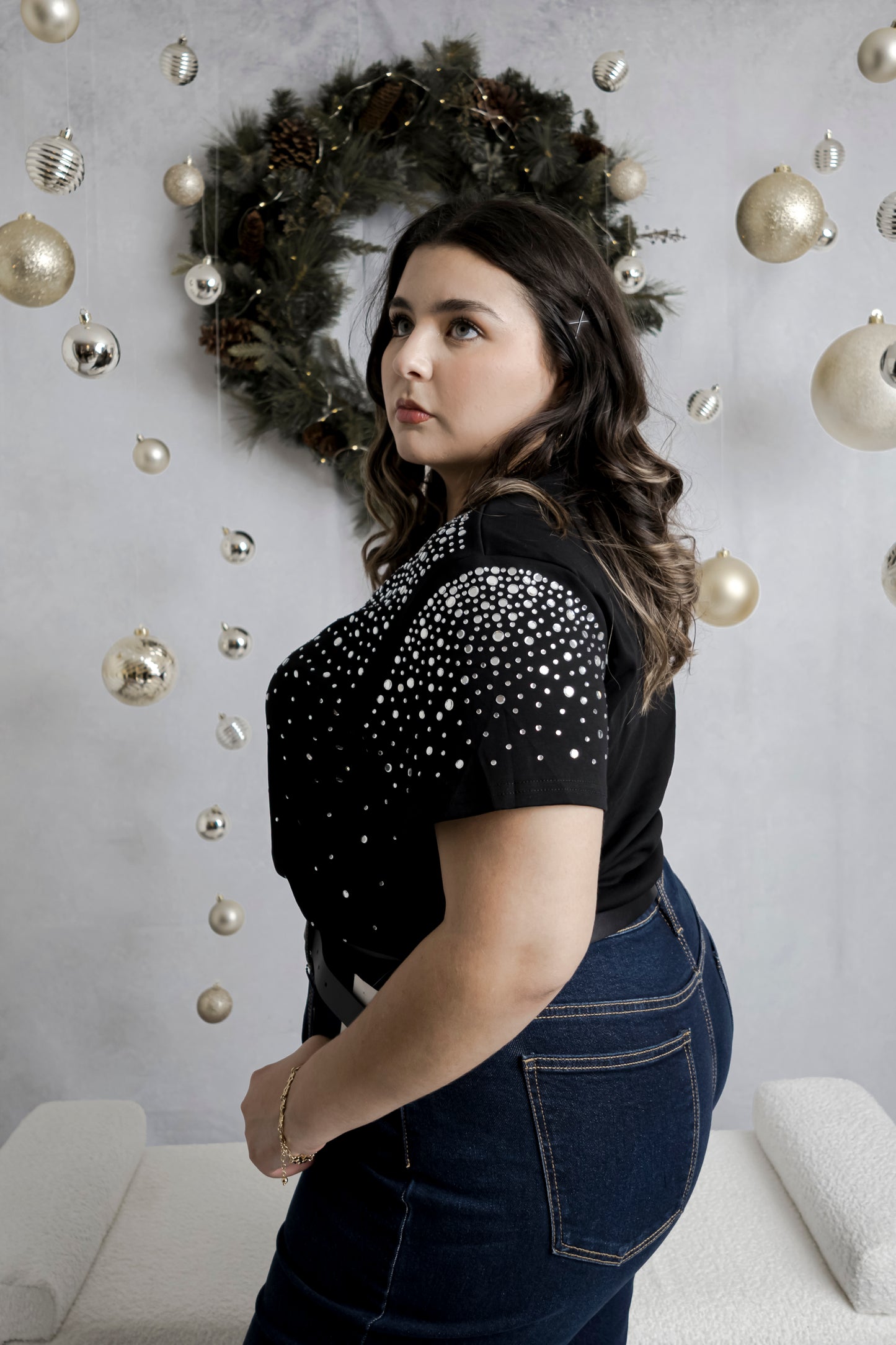 Camiseta Con Aplicaciones