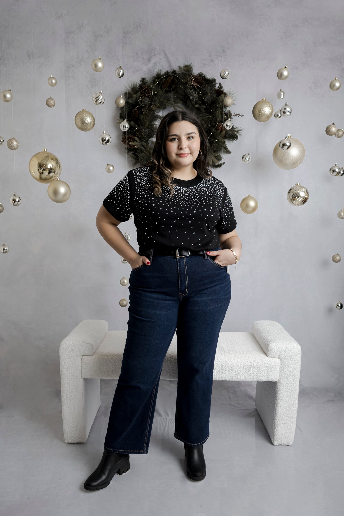 Camiseta Con Aplicaciones