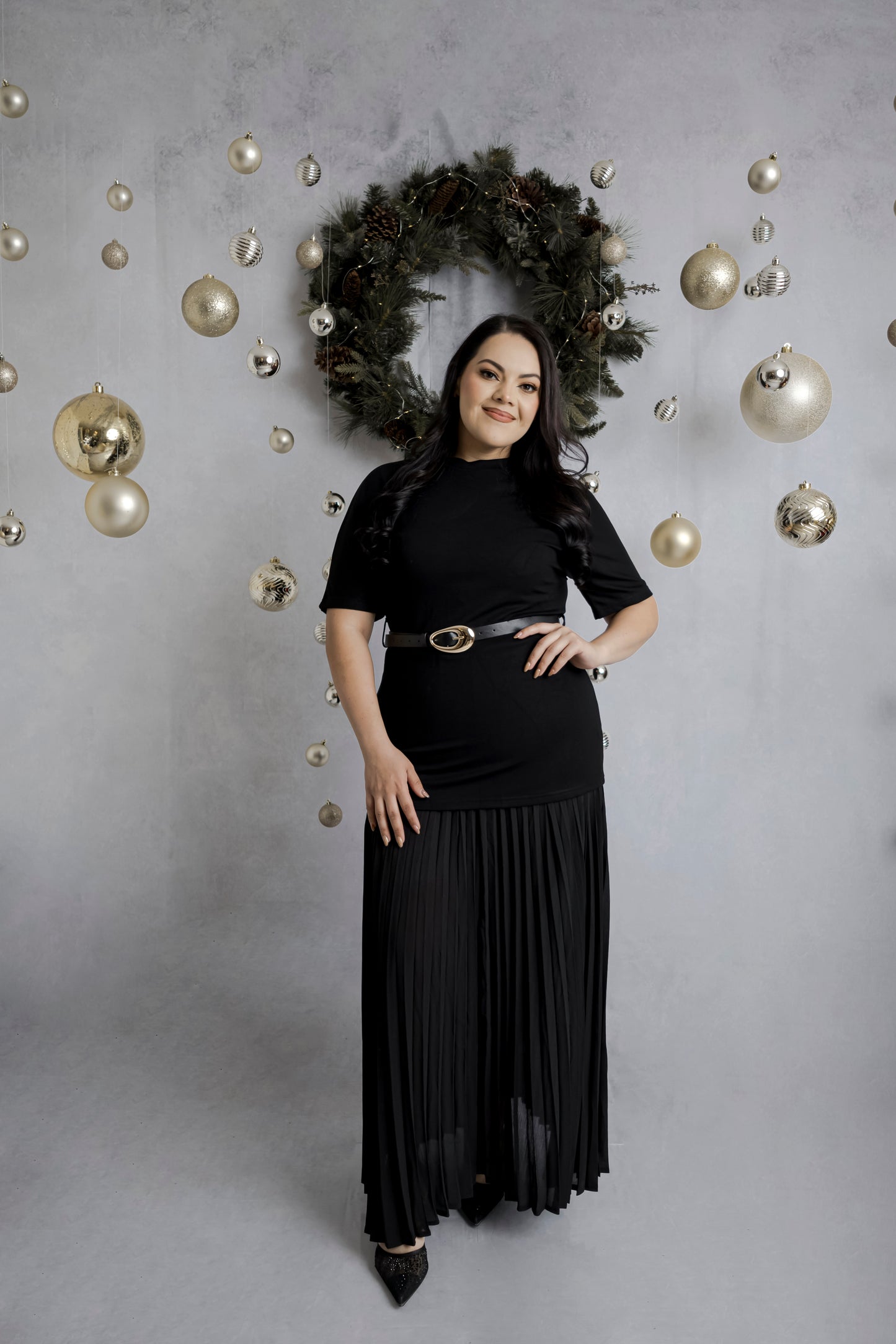 Maxi vestido Con Cinto