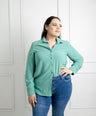Blusa camisera manga larga