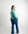 Jeans Mezclilla Flare