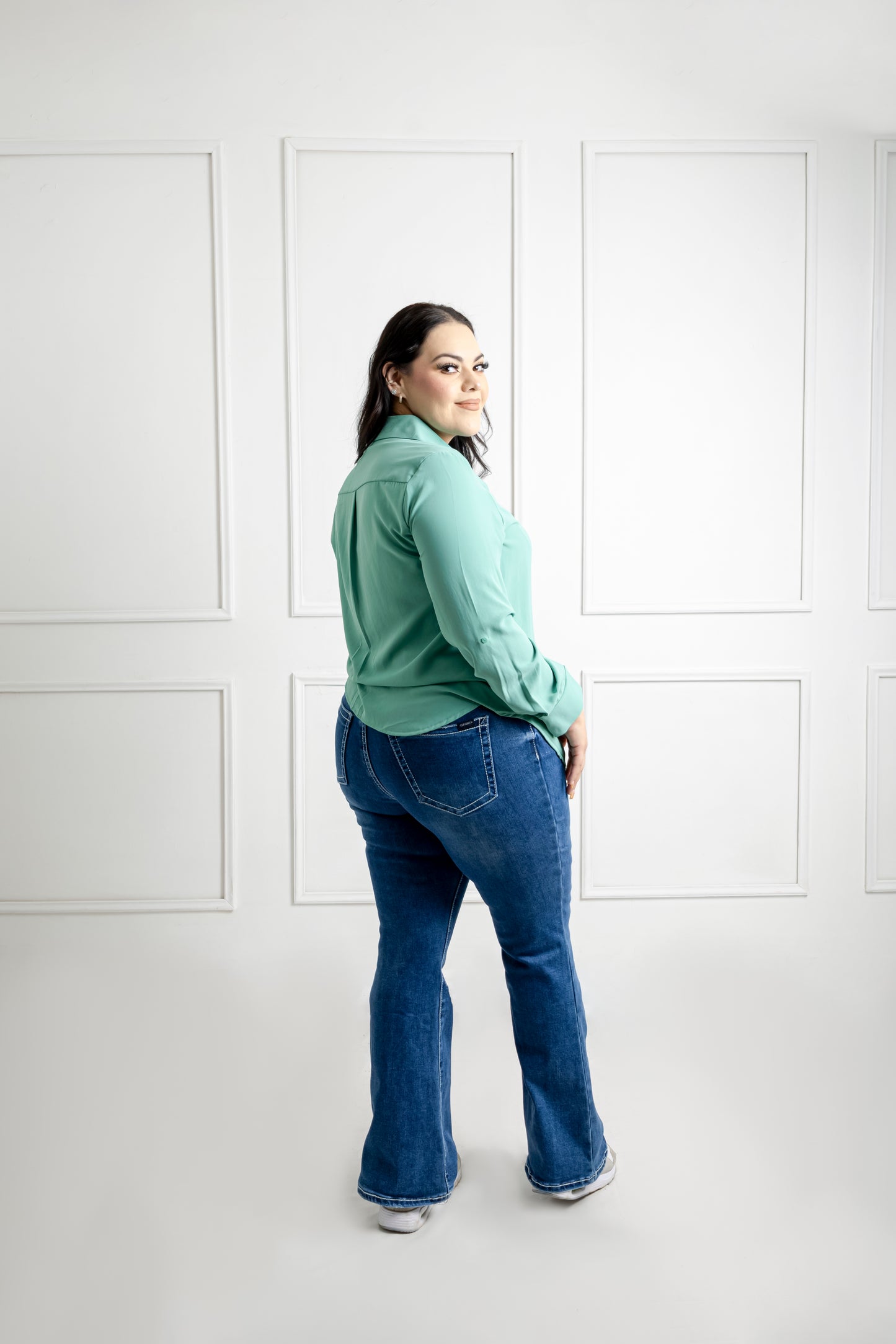 Jeans Mezclilla Flare