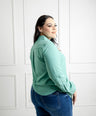 Blusa camisera manga larga