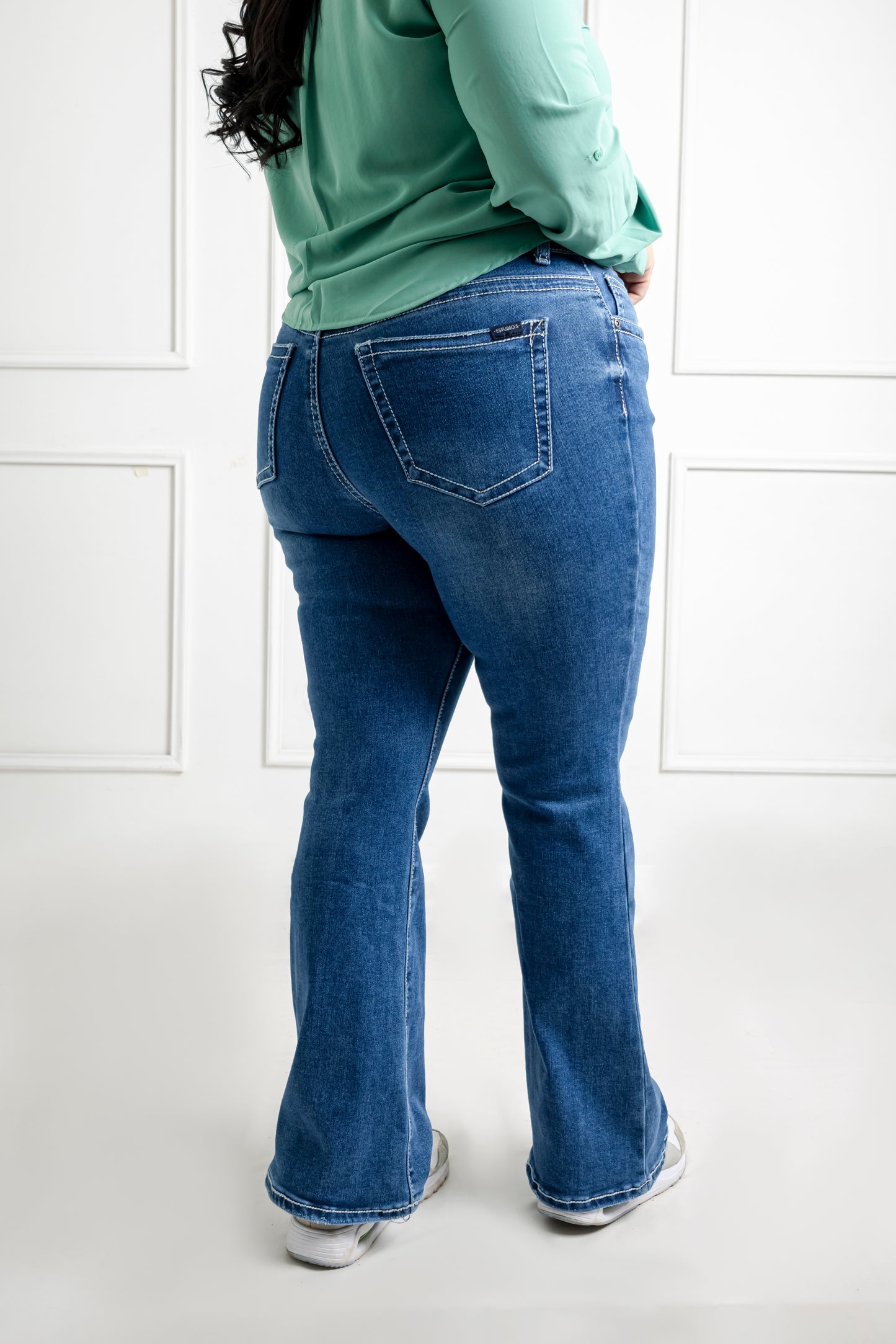 Jeans Mezclilla Flare