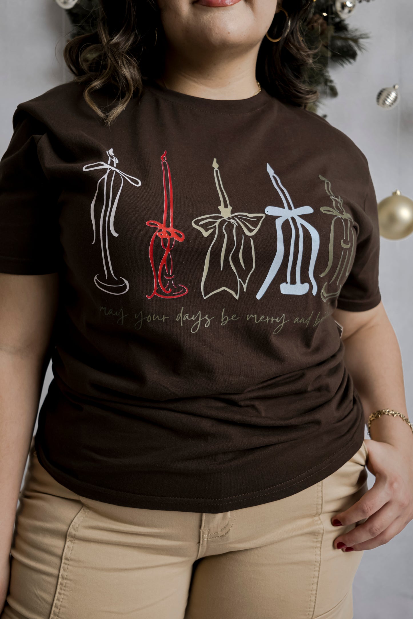 Camiseta Grafica  Navideña