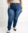 Jeans Skinny Tiro Alto