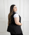 Chaleco Vestir Liso Moda