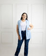 Chaleco Vestir Liso Moda
