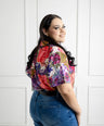 Blusa Camisera Estampada