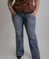 Jeans Corte Flare Claros