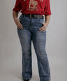 Jeans Corte Flare Claros