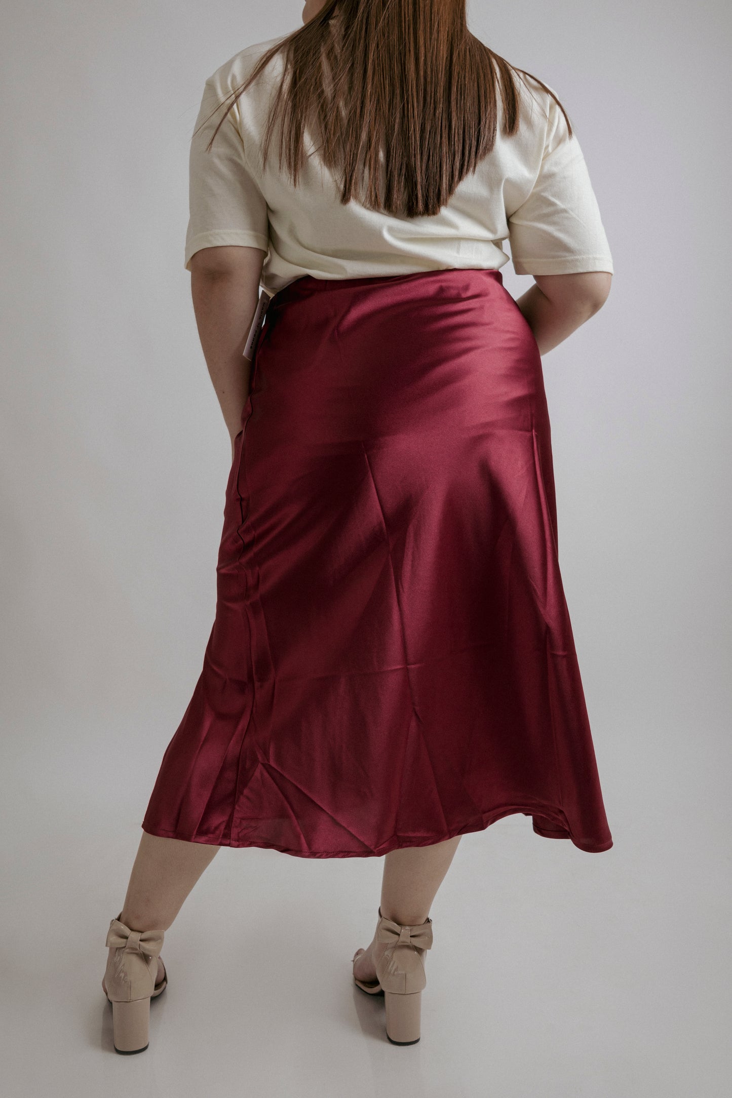 Falda En Satin