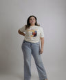 Jeans Flare Piedras